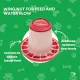 6Kg Automatic Chicken Feeder - Plastic Poultry Chook Hen Feeding Seed Bucket image: 5
